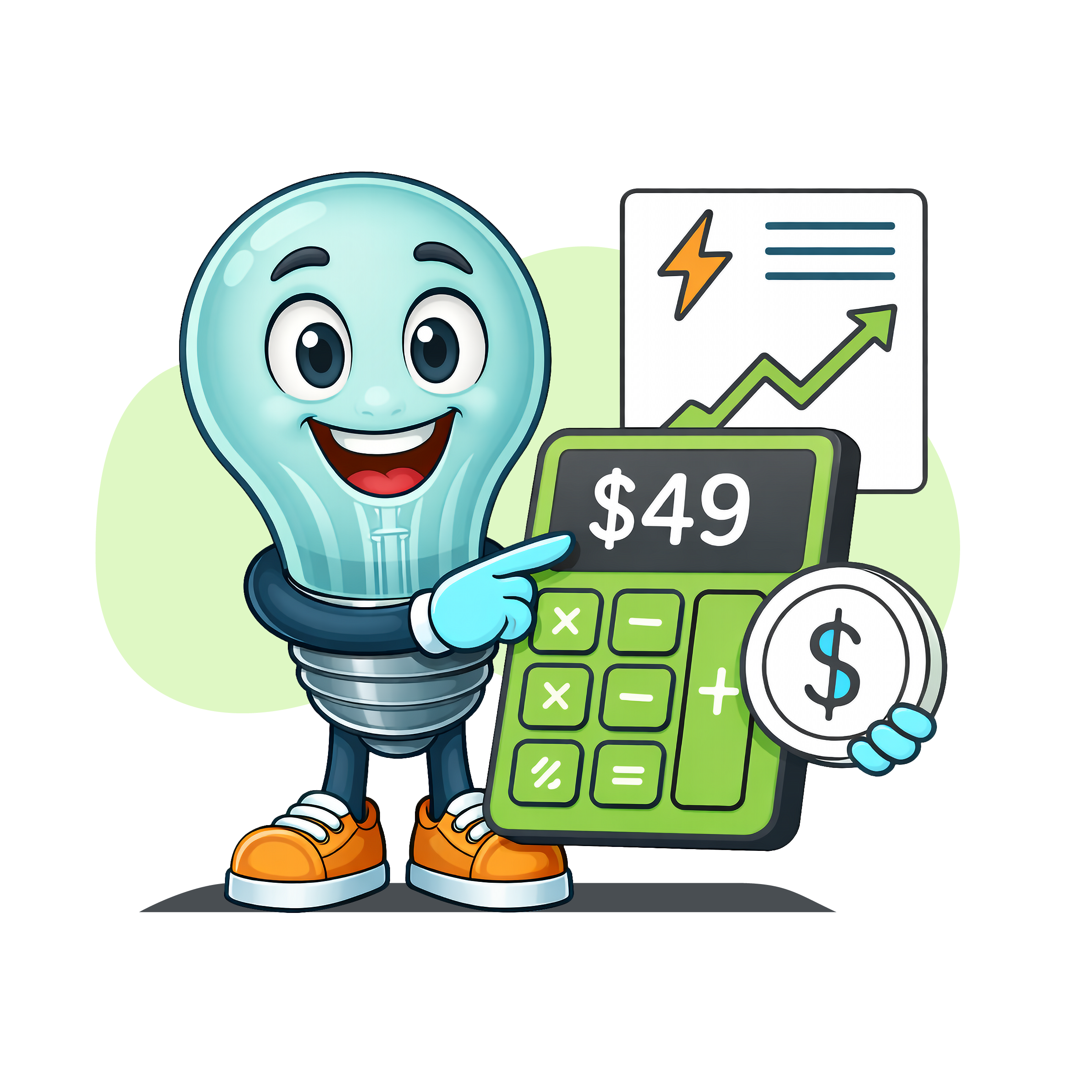 AI analyzing electricity data